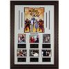 Image 1 : The Wizard Of Oz Unsigned 27X39 Engraved Signature Series Leather Framed 7 Photos W/Cast (Entertainm