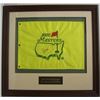 Image 1 : Ian Woosnam Signed 2000 Masters Flag Custom Framed