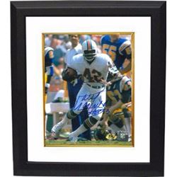 Paul Warfield Signed Miami Dolphins 8X10 Photo Custom Framed HOF 83