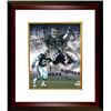 Image 1 : Lawrence Taylor Signed New York Giants 16X20 Photo HOF 99 Custom Framed (Hard Knocks Collage)- JSA H