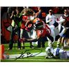 Image 1 : Knowshon Moreno Signed Denver Broncos 8X10 Photo (Orange Jersey TD Dive)- Moreno Hologram
