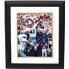 Image 1 : Charlie Waters Signed Dallas Cowboys 8X10 Photo Custom Framed 2X SB Champs! (White Jersey)- Waters H