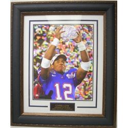 Chris Leak Signed Florida Gators 16X20 Photo 06Champs Custom Leather Framed