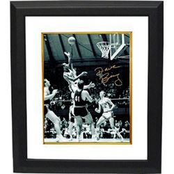 Dave Bing Signed Syracuse Orange B&W 8X10 Photo Custom Framed