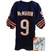 Image 1 : Jim Mcmahon Signed Chicago Bears Navy TB Prostyle Jersey #9- JSA Hologram