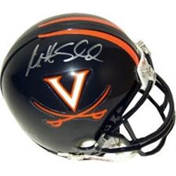Matt Schaub Signed Virginia Cavaliers Replica Mini Helmet