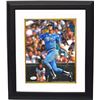 Image 1 : Dale Murphy Signed Atlanta Braves 16X20 Photo Custom Framed NL MVP 82, 83 (Blue Jersey Batting)- JSA