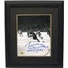 Image 1 : Bobby Hull Signed Chicago Blackhawks 8X10 B&W Photo Custom Framed HOF 1983