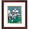 Image 1 : Herschel Walker Signed Dallas Cowboys 8X10 Photo #34 Custom Framed (White Jersey Run)