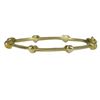 Image 1 : Gold Plated Brass Heart Bangle 57Mm