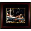 Image 1 : James "Buster" Douglas Signed 16X20 Photo Custom Framed (Close Up Knockout Vs Mike Tyson)