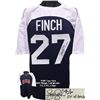 Image 1 : Jennie Finch Signed Olympic Team USA Navy Softball Jersey 04 US Gold W/ Embroidered Stats XL- JSA Ho