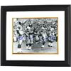 Image 1 : Alan Page Signed Minnesota Vikings 16X20 Vintage B&W Photo Custom Framed- 4 Signatures