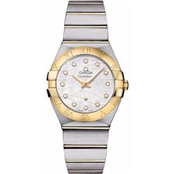 Omega Constellation Brushed Quartz 27Mm  Women Watch