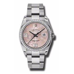 Rolex Datejust 36 White Gold &Amp; Diamonds  Women Watch