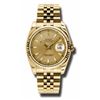 Image 1 : Rolex Datejust 36 Yellow Gold  Men Watch