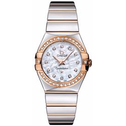 Omega Constellation Polished Quartz 27Mm  Women Watch