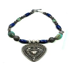 Sterling Silver .925 vintage necklace 120.74gram