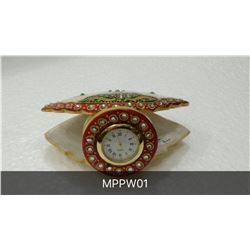 Marble Painted pearl watch