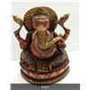 Image 1 : Embossed painted ganesh