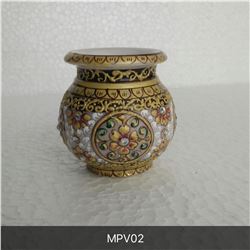Marble Painted vase