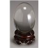 Image 1 : Chinese Crystal Ball on Hardwood Stand, Circa 1900, Diameter: 6 in (15.2 cm), $100-$200...