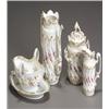 Image 1 : Four German Porcelain Floral Spray Decorated Table Articles, Late 19th-Early 20th Century, Th...