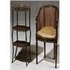 Image 1 : Louis Philippe Brass Mounted Marquetry and Parquetry Parcel Ebonized Tulip, King and Burlwood Thr...