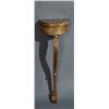 Image 1 : Pair of Louis XVI Style Giltwood BrŽche d'Alep Marble Top Demilune Console Tables, 19th Century...