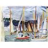 Image 2 : Raoul Dufy Harbor at Deaville c.1935 Fine Art Print