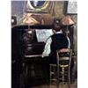 Image 2 : Raoul Dufy M. Gaston Dufy at the Piano c.1897-98 Fine Art Print Signed in Plate