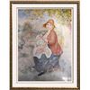 Image 1 : Pierre Auguste Renoir Mother and Child c.1886 Fine Art Print Signed in Plate