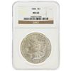 Image 1 : 1884 $1 Morgan Silver Dollar NGC Graded MS63