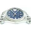 Image 6 : Rolex Stainless Steel Blue Diamond and White Gold Datejust Wristwatch