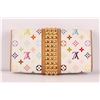 Image 3 : Authentic Louis Vuitton White Multicolor Monogram Studded Courtney Clutch Purse