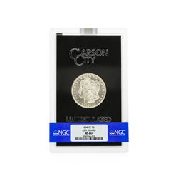 1884-CC $1 Morgan Silver Dollar GSA Hoard NGC Graded MS64+