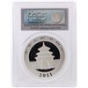 Image 2 : 2011 China Panda Silver Coin 10 Yuan PCGS First Strike MS70