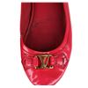Image 4 : Authentic Louis Vuitton Vernis Oxford Ballerina Flats  Pink Rose Pop