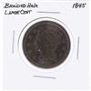 Image 1 : 1845 Braided Hair Large Cent Coin