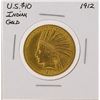 Image 1 : 1912 $10 Indian Head Eagle Gold Coin