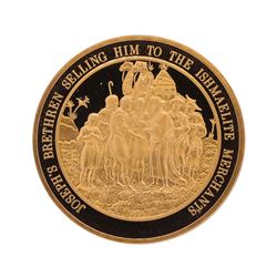 Franklin Mint Thomason Medallic Bible Proof Bronze Medal