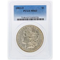 1883-O $1 Morgan Silver Dollar PCGS Graded MS63