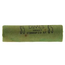 Roll of (50) 1964 Brilliant Uncirculated Roosevelt Dimes