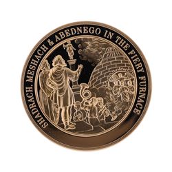 Franklin Mint Thomason Medallic Bible Proof Bronze Medal