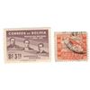 Image 1 : Bolivia Postage Stamps Lot of 2