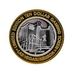 .999 Silver Las Vegas Club Nevada $10 Casino Gaming Token Limited Edition
