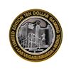 Image 1 : .999 Silver Las Vegas Club Nevada $10 Casino Gaming Token Limited Edition
