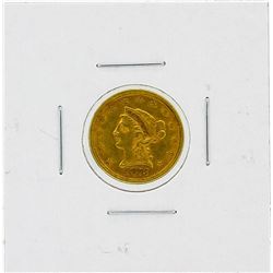 1873 $2 1/2 Liberty Head Quarter Eagle Gold Coin
