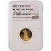 Image 1 : 1998-W $10 American Gold Eagle Coin NGC Graded PF70 Ultra Cameo