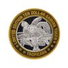 Image 1 : .999 Silver Tropicana Las Vegas $10 Casino Gaming Token Limited Edition
